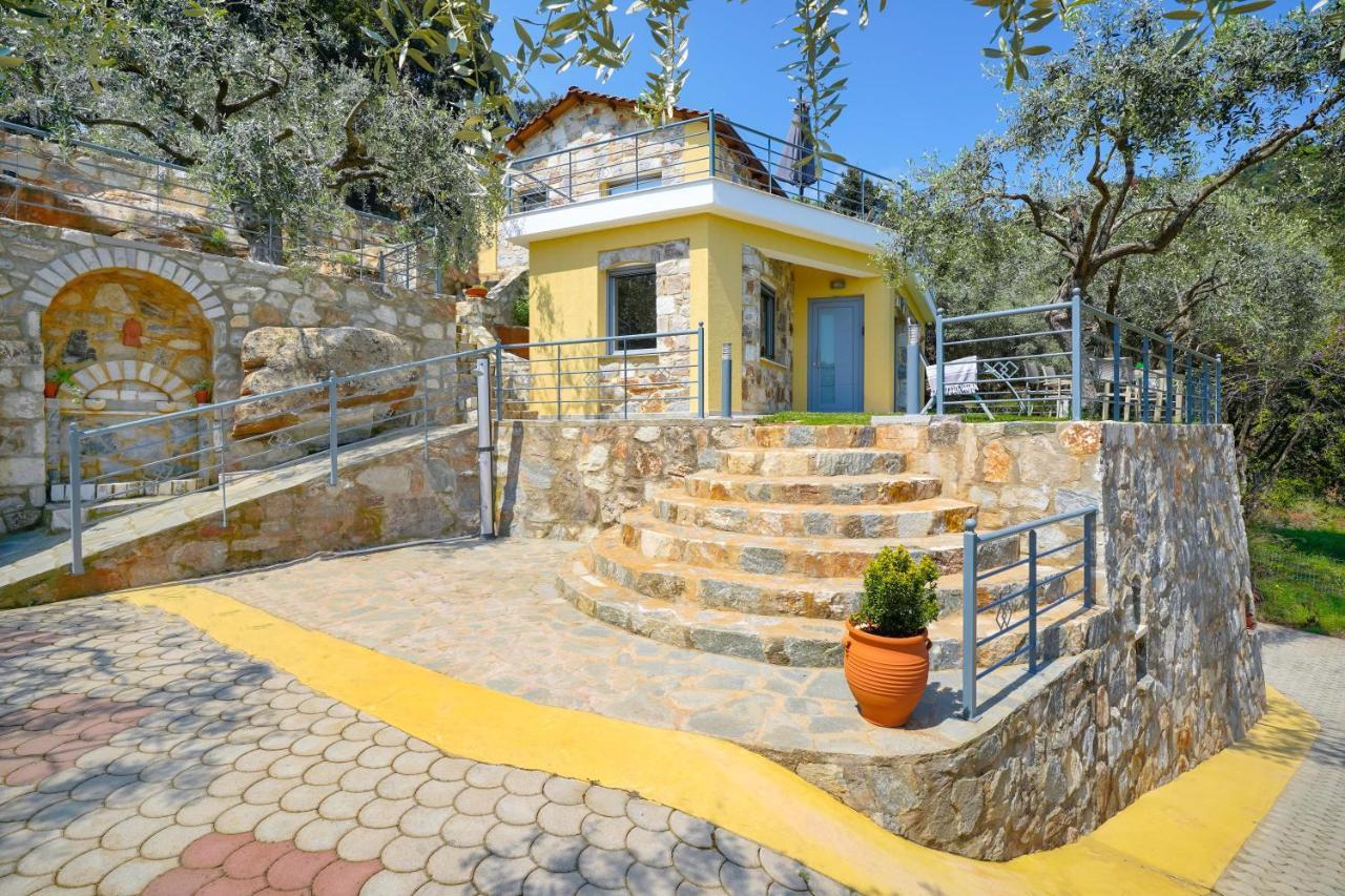 Villa Lithos Chrisi Ammoudia Exteriör bild